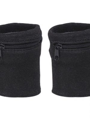 GelldG Handgelenkbandage "Reißverschluss-Armband, Sport-Handgelenk-Schweißband mit Tasche für Männer und Frauen"