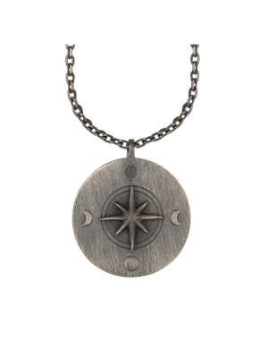 Halskette 925/- Sterling Silber 60cm Geschwärzt CAI Schwarz