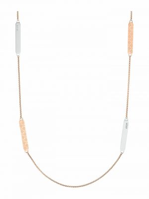 Halskette für Damen, Edelstahl IP Rose bicolor JOOP! Bicolor