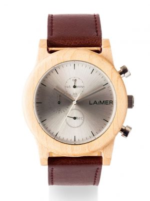 Herrenuhr-Chronograph 0058 Laimer Peter Laimer Hellbraun