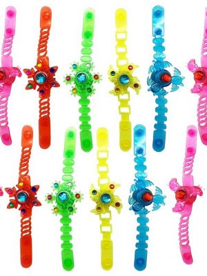 Jormftte Uhrenarmband "12 Pcs LED Leuchtspielzeug Partyartikel LED Blinklicht Armbänder, Kindergeburtstag Gastgeschenke, Jungen Mädchen Glow"