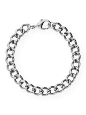 JuwelmaLux Edelstahlarmband "Armband Edelstahl 20,5cm für Herren"
