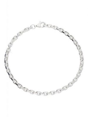 JuwelmaLux Silberarmband "Armband Silber Ankerkette 21 cm" (1-tlg), Herren Armband Silber 925/000, inkl. Schmuckschachtel