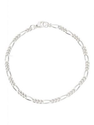 JuwelmaLux Silberarmband "Armband Silber Figarokette 21 cm" (1-tlg), Herren Armband Silber 925/000, inkl. Schmuckschachtel