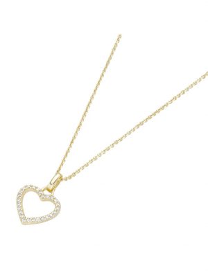 Kette Anhänger Herz mit Brillanten, Gold 585 Luigi Merano Gold