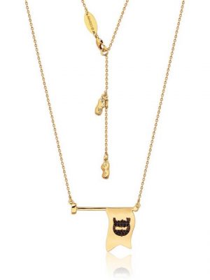 Kette mit Anhänger "Disney Flagge Gelbgold Couture Kingdom Dumbo"