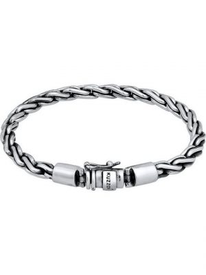 Kuzzoi Armband "Kuzzoi Herren-Armband 925er Silber", modern