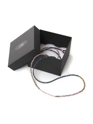 Lange Kette Athen Collezione Alessandro Mehrfarbig