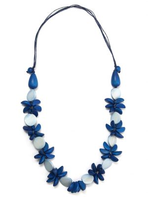 Lange Kette Edith Collezione Alessandro Blau