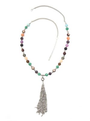 Lange Kette Hannah Collezione Alessandro Mehrfarbig