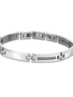 Lotus Style Edelstahlarmband "JLS1652-2-1 Lotus Style Armband silber LS1652-2/1" (Armband), Armbänder für Herren Edelstahl (Stainless Steel)