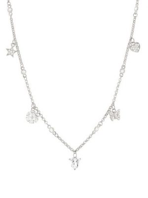 Nomination Halskette - SWEETROCK NATURE MIXED PENDANTS - 148040/046 925 Silber, Zirkonia silber