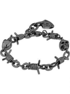 Police Armband "Police Herren-Armband Edelstahl", modern