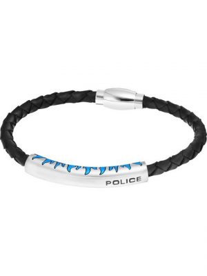 Police Armband "Police Herren-Armband Leder", modern
