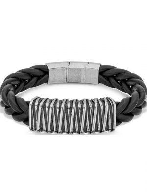 Police Armband "Police Herren-Armband Leder", modern