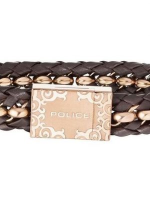 Police Wickelarmband "POLICE PJ.26053BLRG/03-L Herren Armband Combination"