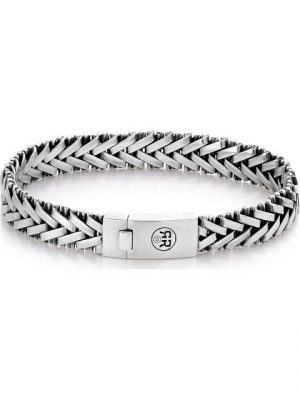 Rebel & Rose Edelstahlarmband "Rebel & Rose Unisex-Armband 925er Silber", Modern