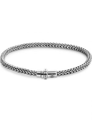 Rebel & Rose Edelstahlarmband "Rebel & Rose Unisex-Armband 925er Silber", Modern