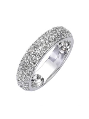 Ring 585/- Gold Brillant weiß Brillant Glänzend 0,50ct. Diamonds by Ellen K. Weiß