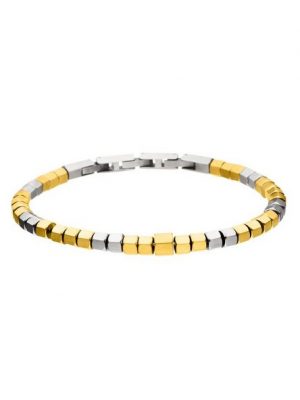 STEELWEAR Armband "dallas", in trendiger Bicolor-Optik