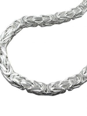 Schmuck Krone Silberarmband "Armband Armschmuck Armkette Königskette für Herren Männer 925 Silber 21cm"