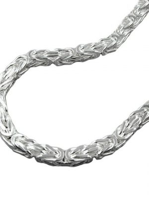 Schmuck Krone Silberarmband "Armband Armschmuck Königskette aus 925 Silber L: 19cm Unisex Silberarmband"