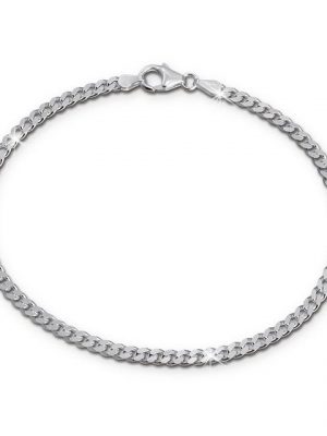 SilberDream Silberarmband "SDA2281J SilberDream Armschmuck 21cm silber" (Armband), Damen, Herren Armband ca. 21cm, 925 Sterling Silber, Farbe: silber