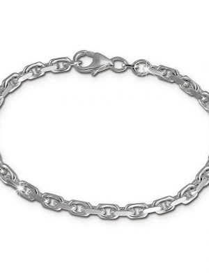 SilberDream Silberarmband "SDA2339J SilberDream Armschmuck 19cm silber" (Armband), Damen, Herren Armband (Anker) ca. 19cm, 925 Sterling Silber, Farbe: silber