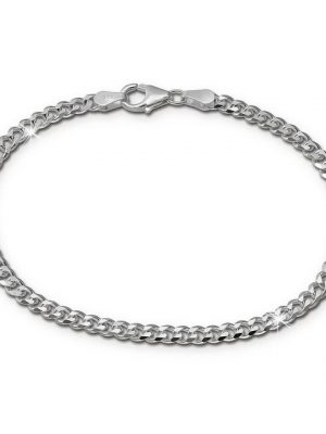 SilberDream Silberarmband "SDA2399J SilberDream Armschmuck 19cm Armband" (Armband), Damen, Herren Armband ca. 19cm, 925 Sterling Silber, Farbe: silber