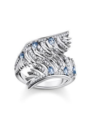 Thomas Sabo Ring - Phönix Flügel - TR2409-644-1 925 Silber, Zirkonia silber