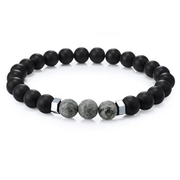 True Rebels Armband "silber", mit Edelsteinen