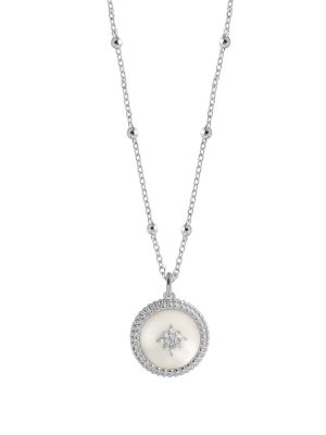 XENOX Halskette - XS91318 925 Silber, 925 Silber vergoldet, Zirkonia gold