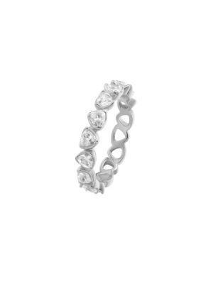 XENOX Ring - Pure - XS91312/54 925 Silber, Zirkonia silber