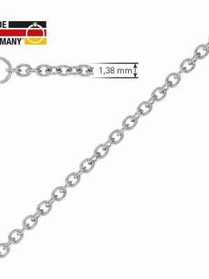 trendor Collier "Platin 950 Anker Collier-Kette 45 cm"