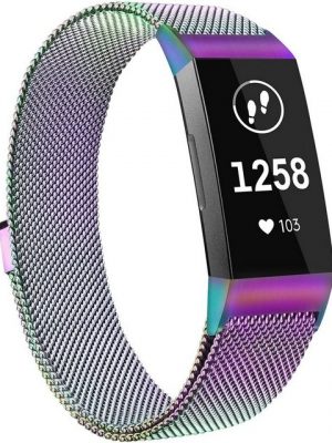 zggzerg Uhrenarmband "Kompatible mit Fitbit Charge 3 Armband Fitbit Charge 4 Armband Fitbit Charge 3 SE Armband,Metall Einstellbare Edelstahl Ersatz Uhrenarmbänder für Damen und Herren"