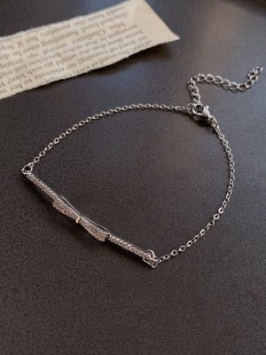360Home Charm-Armband "Korea Vintage Perlenarmband S126 Silber Zirkonia Armbänder"