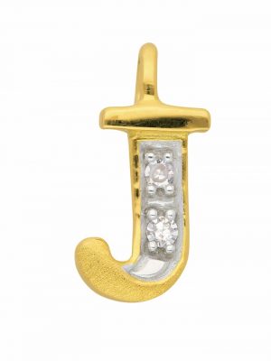 585 Gold Buchstabenanhänger mit Diamant 1001 Diamonds Gold