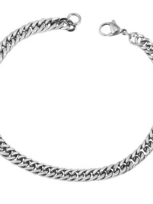 Adelia's Edelstahlarmband "Armband aus Edelstahl 21 cm"