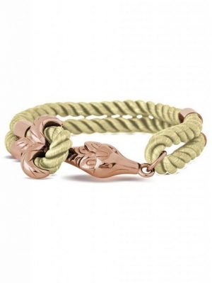 Akitsune Armband "Vulpes Armband Rosegold - Beige 18,50cm"