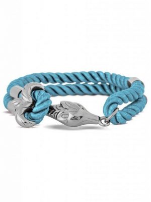 Akitsune Armband "Vulpes Armband Silber - Eisblau 21,50cm"