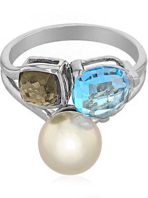 Akoya-Perlen-Goldring (M de Luca)