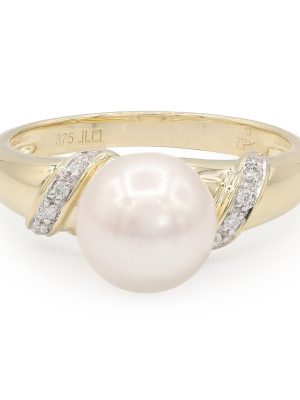 Akoya-Perlen-Goldring (TPC)