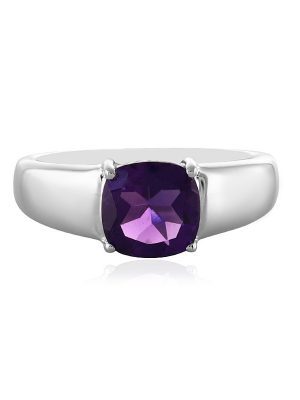 Amethyst-Silberring