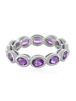 Amethyst-Silberring