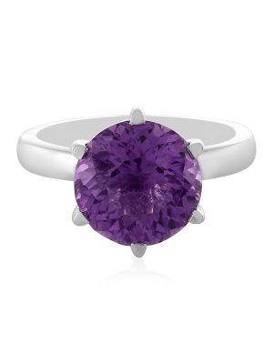 Amethyst-Silberring