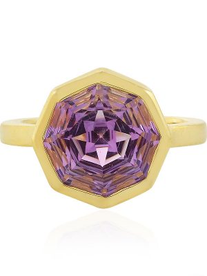 Amethyst-Silberring (MONOSONO COLLECTION)