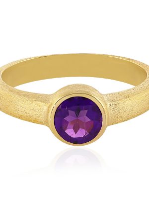 Amethyst-Silberring (MONOSONO COLLECTION)