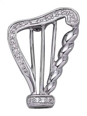 Anhänger mit Diamanten Diemer Weißgold