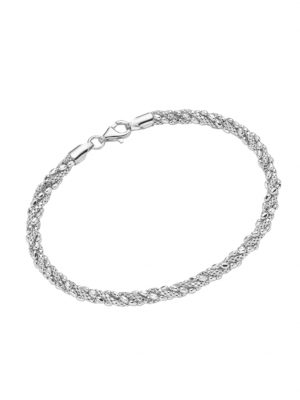 Armband Fantasie, gedreht, Silber 925 Smart Jewel Silber