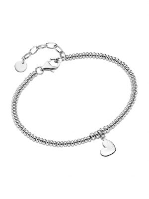 Armband Herz-Anhänger, Silber 925 Smart Jewel Silber